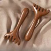 Robust scalp gua sha massage comb for long-lasting hair and face acupressure 17ea