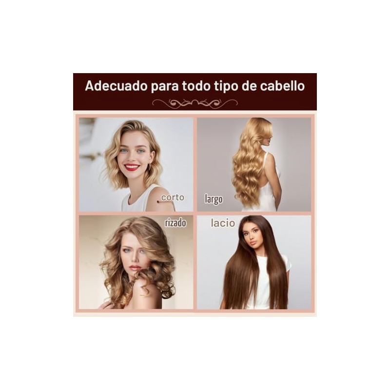 HAIOLORPRO Rizador De Pelo Sin Calor De Terciopelo, Rizadores De