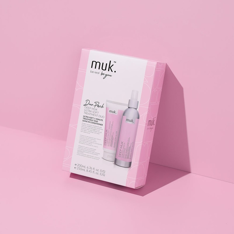 Muk Deep Muk Ultra Soft Leave-in Conditioner and 1 Minute