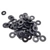 1/4" ID Rubber Flat Washers 1/2" OD x 1/16" Thick