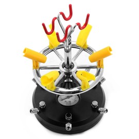 PointZero Eight Airbrush Holder Station with 6-Way MAC Splitter Manifold