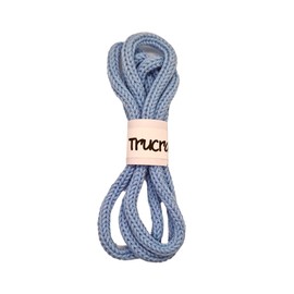 Trucraft - iCord French Knitting Rope - 1m Length - 100% Cotton - 006 Baby Blue - For wire names and crafts
