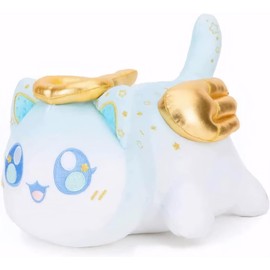 9.8'' Angel Cat Plushies Cute and Soft Anime Cartoon Cat Stuffed Animal Figure Toy Plush Pillow(Angel Cat)