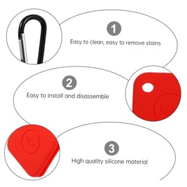 Operitacx Key Tile Accessory Tile Mate Case Anti-scratch Cover Tracer Sleeve Lightweight