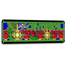 Garage Centipede Classic Arcade Marquee Game Room Garage Shop Wall Decor Metal Tin Sign