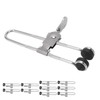 10PCS Lever Action Grid Clamp Multifunctional Stainless Steel Rust Proof