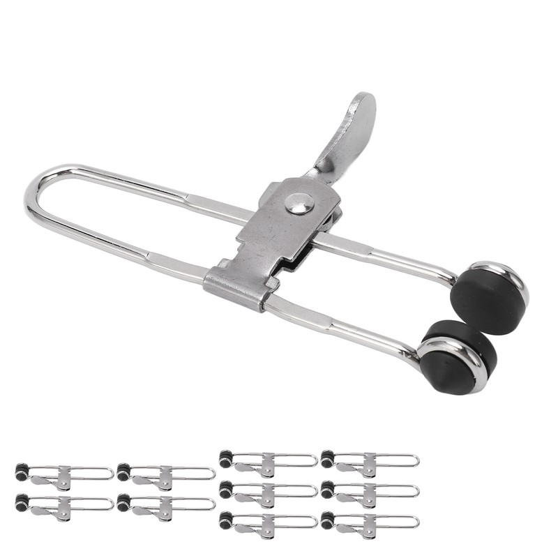 10PCS Lever Action Grid Clamp Multifunctional Stainless Steel Rust Proof