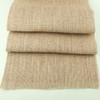 kuou 30cm x2m Hessian Table Runner, Natural Jute Burlap Rustic