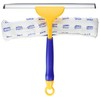HappiHome Squeegee and Microfiber Window Washer Cleaning Kit