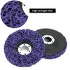 QWORK 4-1/2" x 7/8'' Stripping Discs Rust Remover Wheel -