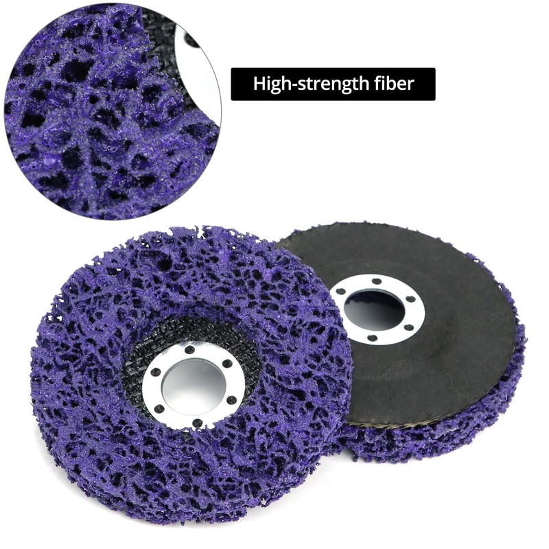 QWORK 4-1/2" x 7/8'' Stripping Discs Rust Remover Wheel -