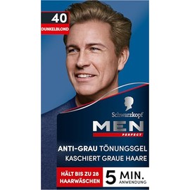 3x Schwarzkopf Men Perfect 40 Natural Dark Blonde