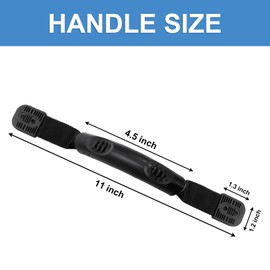 Elsjoy 12 Pack Kayak Carry Handles, Kayak Replacement Handles with Screws and Washers, Heavy Duty Kayak Accessories Pull Handle for Canoe, Boat