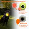 LaRoo LED Dog Ball, Dog Toys Silicon Glowing LED Dog