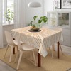Cafl Sunshine Table Cloth Sun Tablecloths Waterproof Wrinkle Free Tablecloth