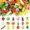 24 Pcs Mini Fruit Vegetable Erasers, 3D Fruit Pencil Erasers,