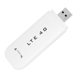 Eboxer 4G LTE USB USB Network Adapter Portable for Laptop Desktop PC Computer, Receiver Modem Stick Mini Hotspot (with)
