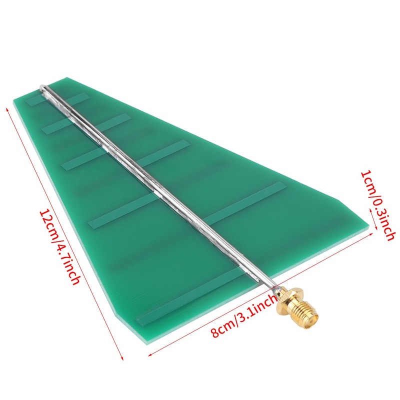 1pc Log Regular Antenna 1.35GHz to 9.5GHz UWB Ultra Wideband