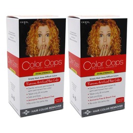 Color Oops Hair Color Remover Extra Strength 1 Application (Set of 2) by Developlus