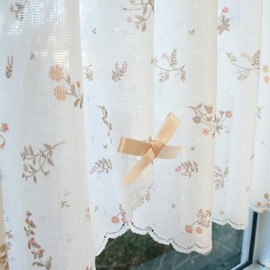 sunnydayfabric Cafe Curtain ani-koko Small Ribbon