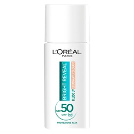 L'Oréal Paris UV-Flüssigkeit gegen Flecken, für alle Hauttypen, strahlender Teint, dunkle Flecken und weniger sichtbare Unvollkommenheiten, mit Niacinamid und SPF50, heller, heller Farbton, 50 ml