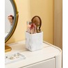 Luxspire Toothbrush Holders, 3 Slots Toothpaste & Toothbrush Holder for