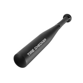 United Pacific 90056 17" Aluminum Tire Checker Bat, Training Bat, Home/Car/Self Defense, Fishwacker Bat, Fish Bat - Matte Black - ONE Bat