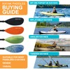 WONITAGO Kayak Paddles with Alloy Shaft and PP Blade, Floating