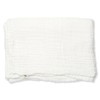 Fibre For Good Cotton Muslin Blanket, White