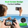 5K 80MP Digital Cameras for Photography with Tripod 2 Batteries