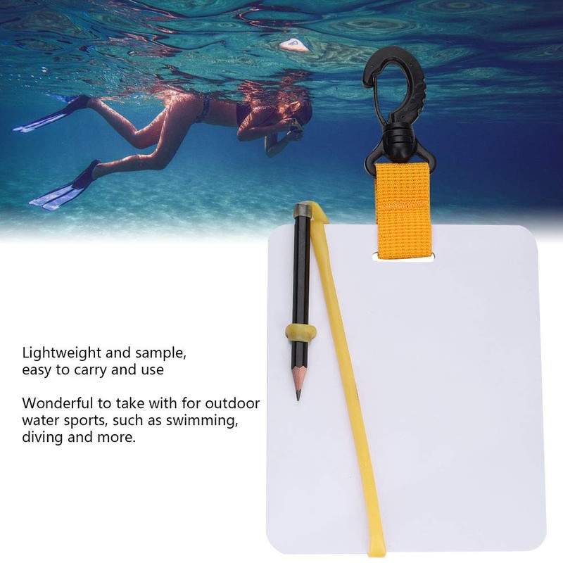 Scuba Choice Diving Dive Writing Slate, Dive Board Shower Whiteboard