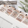 Laminated Bible Tabs for Women & Men - Large Print