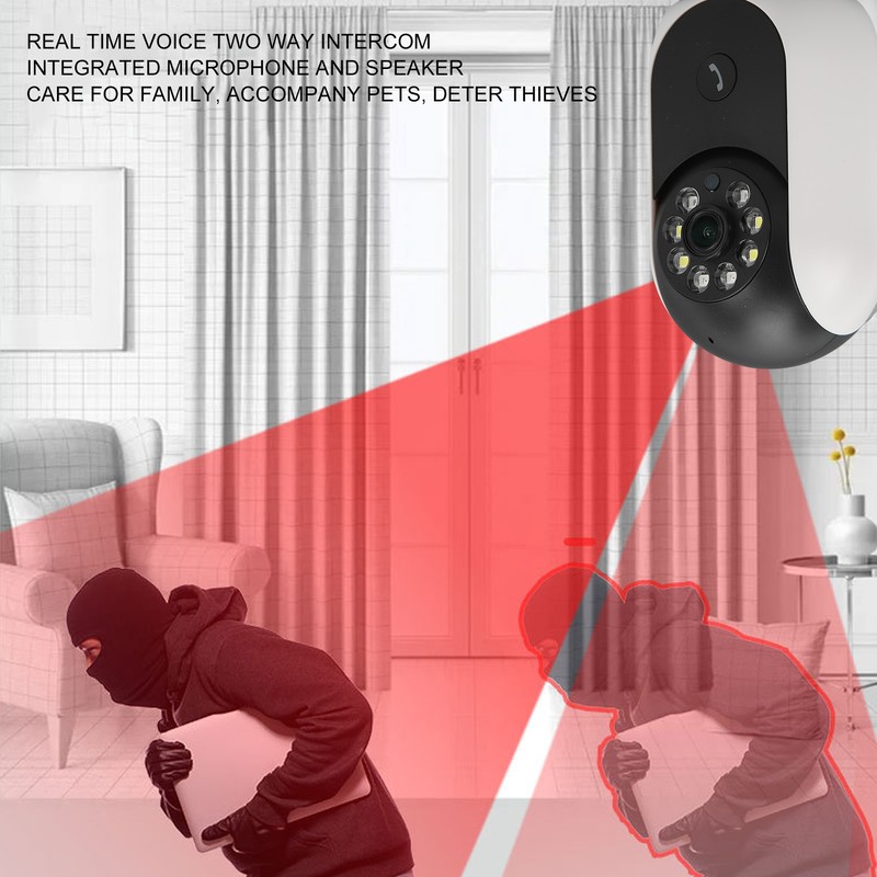 360 Degree WiFi Camera Panoramic Wireless Remote Monitoring IP CCTV