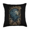 Lion t featuring a Alpha Lion Throw Pillow
