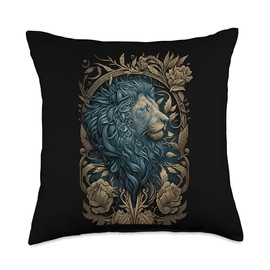 Lion t featuring a Alpha Lion Throw Pillow