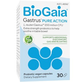 BioGaia Gastrus Pure Action Probiotic Vegan Cap X 30