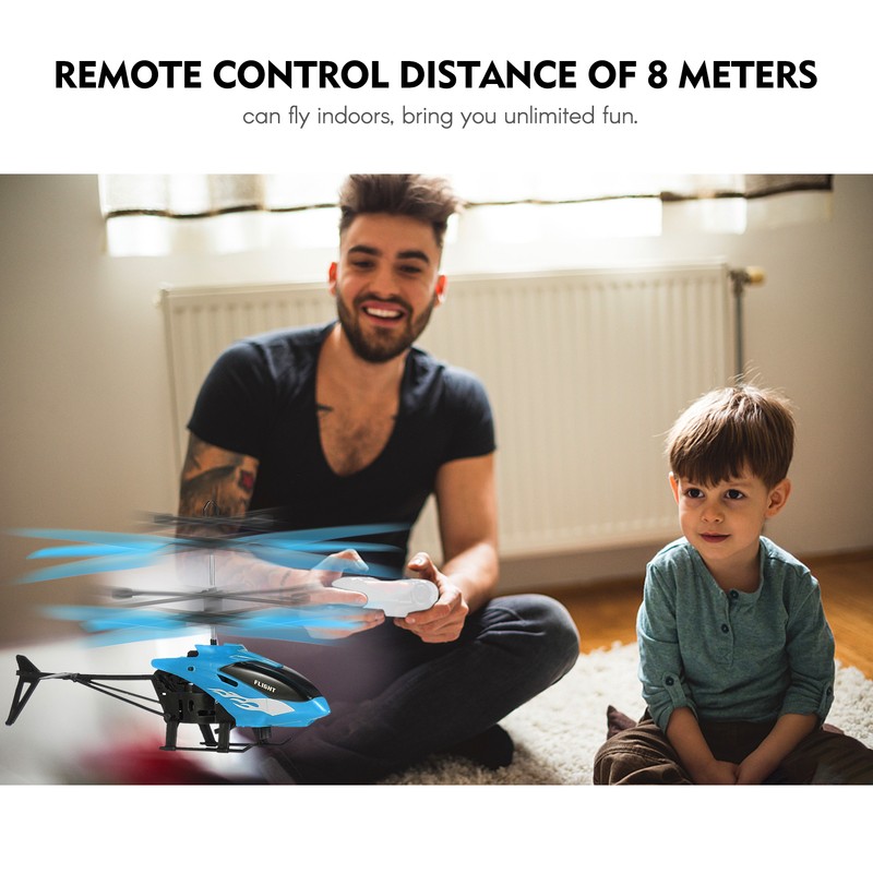 RC Helicopter Mini Infrared Induction Flying Machine with Remote Controller
