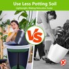 Axcoix Adjustable Height Plant Risers for Inside Pots, 17.5-32" Planter