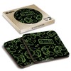 2 x Square Coasters - Gamer Controller Console Gaming Cork