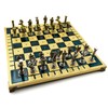 Handmade Icarus Metal Chess Set in Wooden Box
