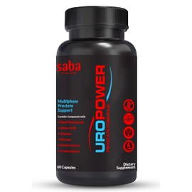 Saba UroPower A Proactive Approach to Prostate Health. Helps Decrease Urinary Symptoms. -Reduces Constant urge to use The Restroom; -Supports Bladder Control