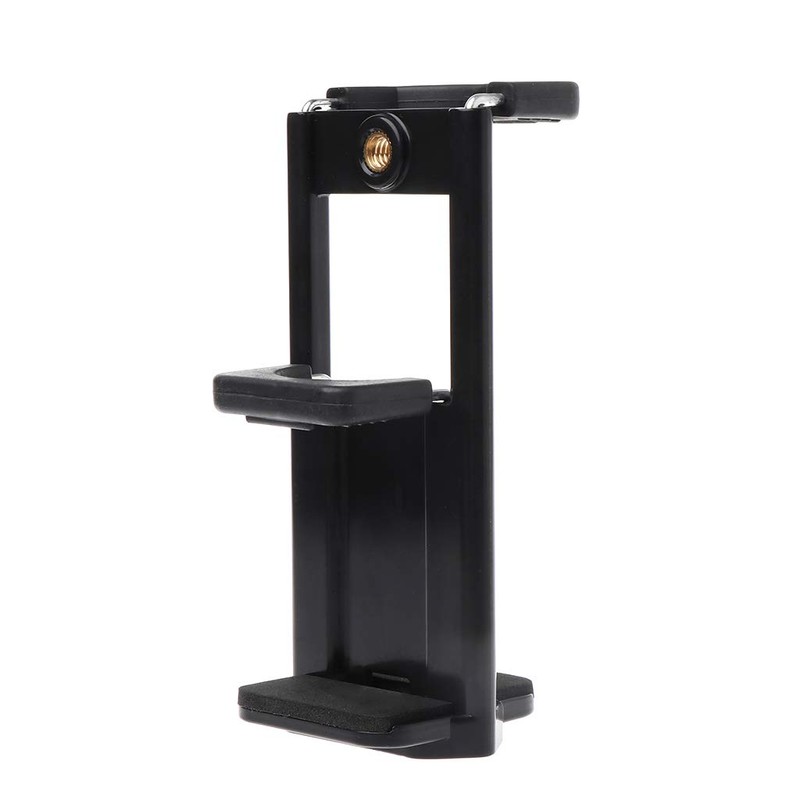 Phone Holder,Tripod Mount Clamp 1/4" Thread Stand Tablet Bracket Extendable