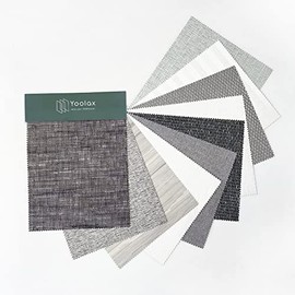Yoolax 100% Blackout Roller Blinds Fabric Samples (V Series)