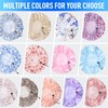 Shower Caps for Women Reusable Waterproof, Adjustable Double Layer Shower