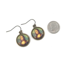 Mona Lisa Earrings for Women - Handmade