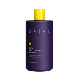 Gache Champú clarificante suave | Fórmula K-Beauty espesa, fortalece y repara | Hidratante y equilibra el cuero cabelludo | Sin sulfato, parabenos, ftalatos y silicona | 13.5 fl oz