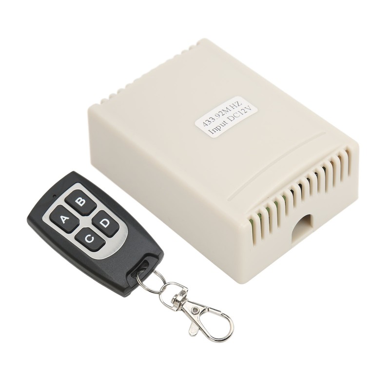 Wireless Relay Remote Control Switch 4 Channel Controller Set Kit