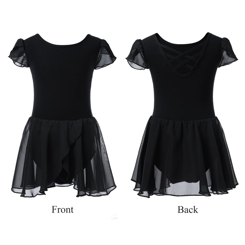 Ballet Clothing Girls' Ballet Dress Short Sleeve Dance Dress Ballet