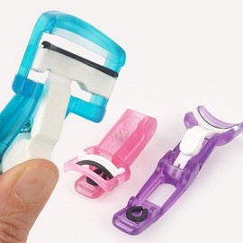 One-touch eyelash curler, eyelash curler, portable eyelash iron, one-touch clip / 원터치뷰러 속눈썹올리기 휴대용 속눈썹고데기 원터치집게