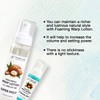 STAR CARE Foaming Wrap Lotion with Argan Oil (1.7oz, Super
